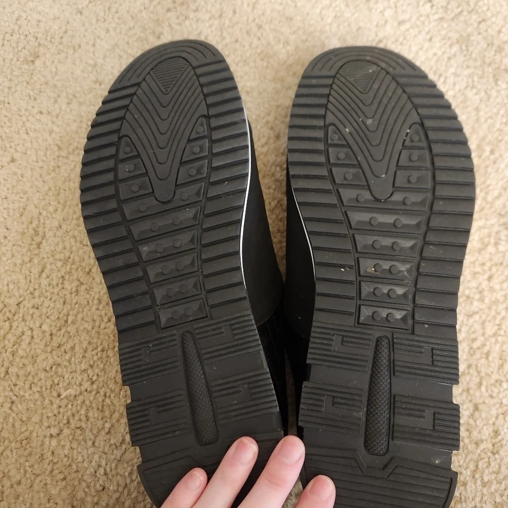 Fashion M Men's Casual Comfort Walking Shoes Cosidram CN47 Size US 12 Black Slip